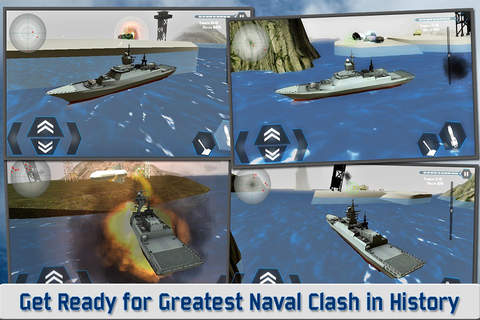Modern Navy Warship World War II Free screenshot 3