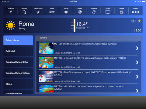 Meteo HD - by iLMeteo.it screenshot 2