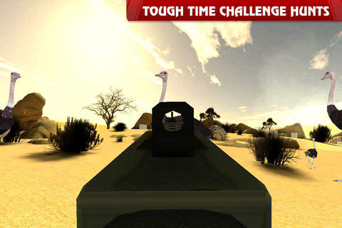 Real Desert Ostrich Hunter 2016 - Shotgun 3D Assassin Wild Hunting Simulator screenshot 4