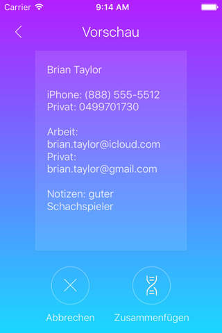 Smart Merge 2 - Clean and Remove Duplicate Contacts screenshot 3