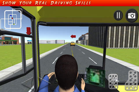 City Bus Driving Simulator 2016 screenshot 2