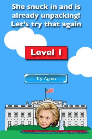 Never Hillary - Free Addicting Tap Game screenshot 4