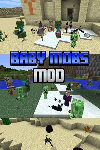BABY MOBS MOD for Minecraft Game PC Edition - Pocket Guide screenshot 2