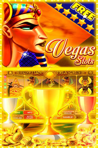 777 Egyptian Slots Pharaoh's: Casino LasVegas Free! screenshot 2