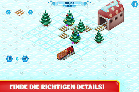 Christmas Railway Puzzle screenshot 2