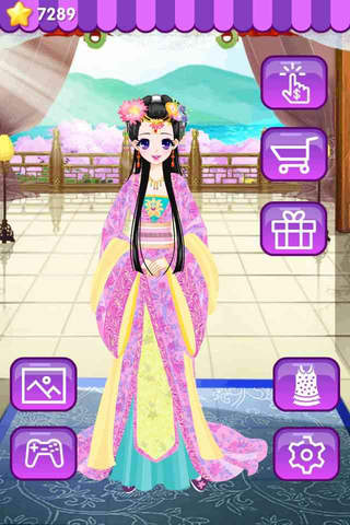 Unrivalled Ancient Beauty - Chinese Fashion Princess Girl Games screenshot 4