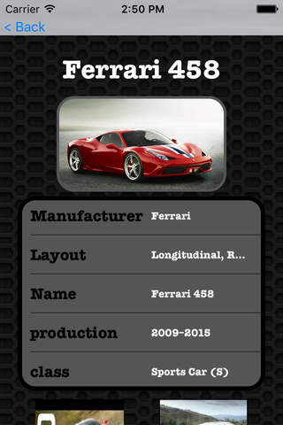 Ferrari 458 Speciale Premium | Watch and learn with visual galleries screenshot 2