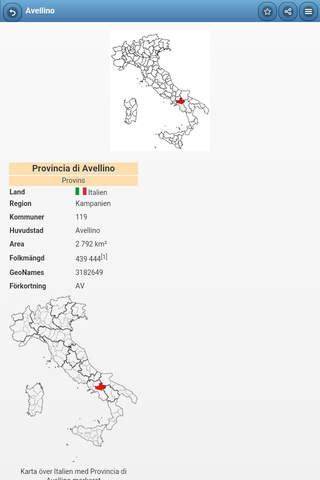 Provinces of Italy screenshot 2
