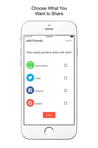 Add Me - Contact Sharing Simplified screenshot 3