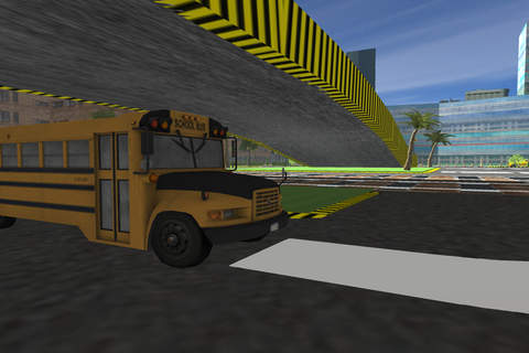 Bus Driving School 2016 - Realistic Parking & Test Drive Simulator FREE screenshot 4