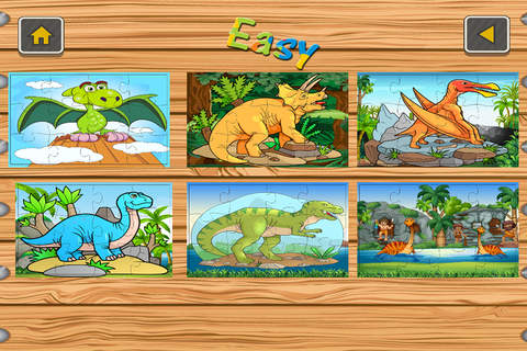 Dino Dinosaur Jigsaw Puzzle Epic Brain Training screenshot 2