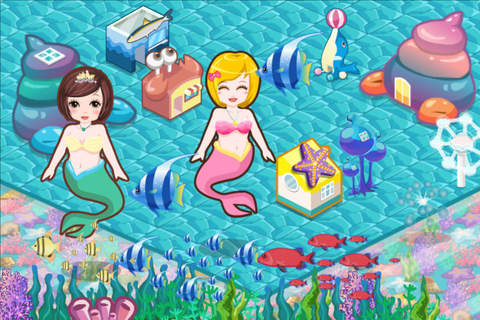 Fairy Room Dress Up 1 - Mermaid Angel Underwater Castle&Design Beautiful House World screenshot 3