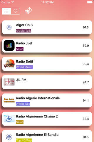 راديو العرب اف ام - Radio Algérie En ligne screenshot 2