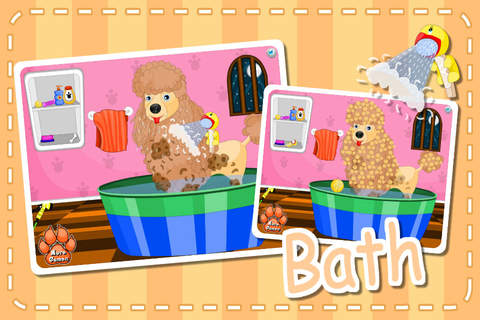 Cute Poodle Spa Day - Pet wash、Happy Animal Care screenshot 4