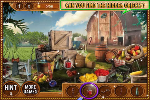 Gold of Meadow - Hidden Objects game for kids and adutls screenshot 3