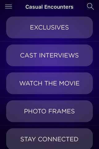 Casual Encounters Movie App screenshot 2