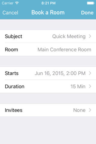 Roomr - Meeting Room App screenshot 4