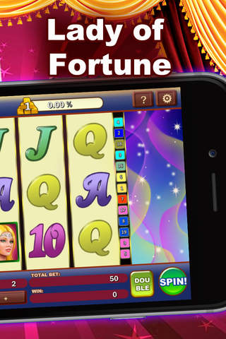 Lady of Fortune - Free Slots screenshot 2