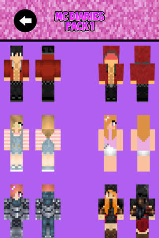 APHMAU SKINS with MC Diaries & MyStreet Skins for Minecraft PE screenshot 2