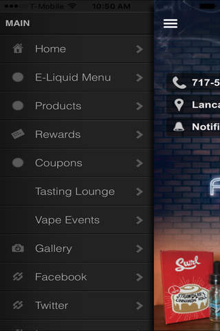 Flavr Vapor Lounge screenshot 2