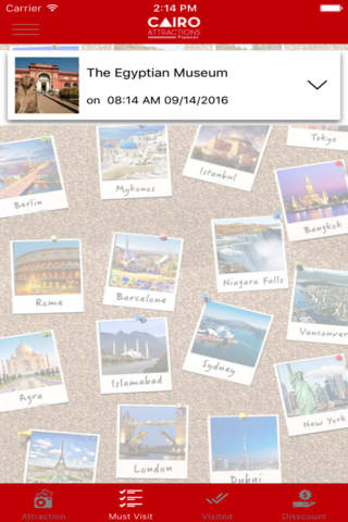 Cairo Attractions Planner screenshot 2