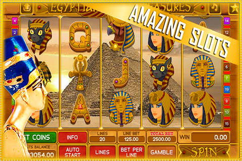Awesome Casino Slots Of Pharaohs Fortune: Spin Slots Machines HD! screenshot 2