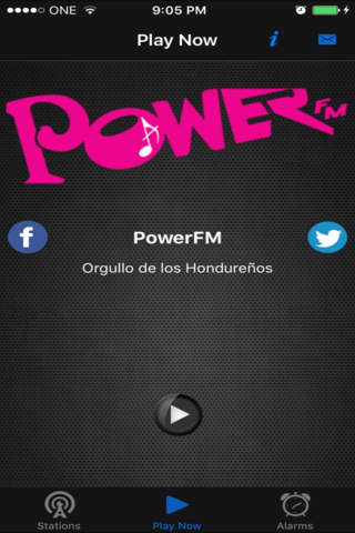 PowerFM Honduras screenshot 3