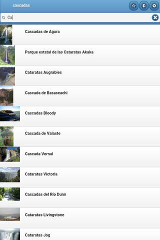 Directory of waterfalls screenshot 4