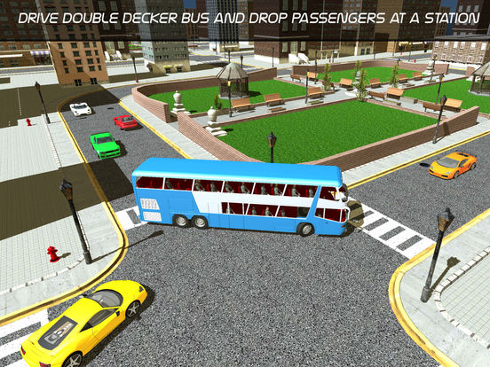 городской автобус про водитель Тренажер на iPad