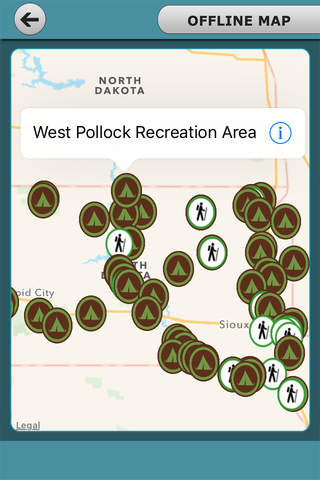 South Dakota - Campgrounds & Hiking Trails screenshot 3