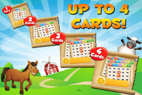 Bingo Estate - Lucky Animal Edition With Multiple Daubs screenshot 4