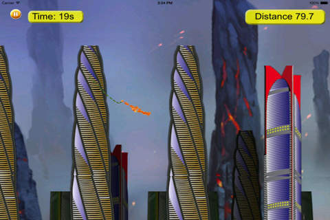 A Flames Rope Hero - Amazing Game Rope screenshot 3