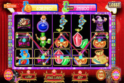999 Triple Fire Casino Slots: Free Slot Of The Dog Game HD! screenshot 2