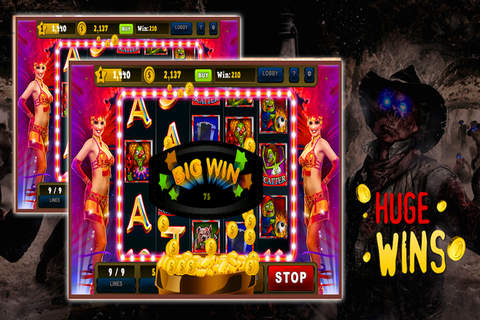 Mega Zombie Circus Slots Games 777: Free Slots Of Jackpot ! screenshot 3