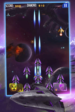 Dark Sky Force Strike Pro  : Space War Edition screenshot 4