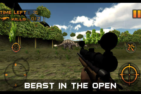 Dino Shooting Clash Free screenshot 2
