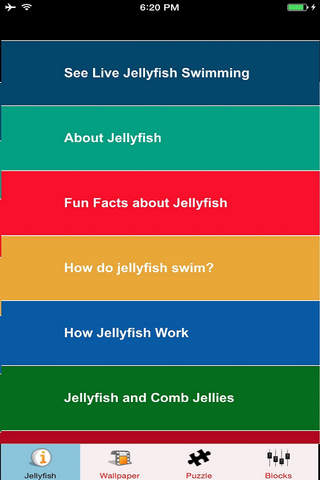 Jellyfish Wallpaper 3D HD, Jellyfish Jigsaw Puzzle screenshot 2