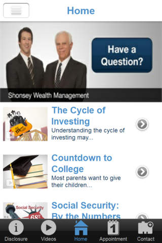 Shonsey Wealth Management screenshot 2
