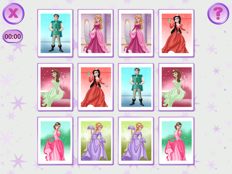 Парочки для девочек с принцессами Бесплатно для iPad