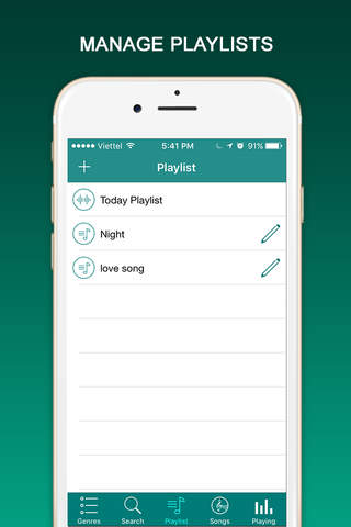 iMix Player listen music streamer mp3 and playlist manager with soundcloud screenshot 4
