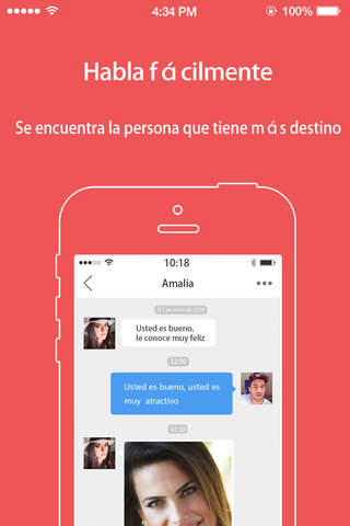 Ligar Dating-Chat para buscar pareja, tener Match y descubrir su amor screenshot 2
