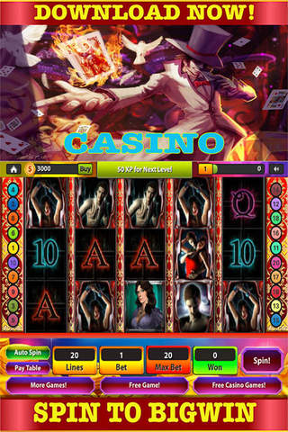 777 Classic Casino Slots:Blood Castle screenshot 3