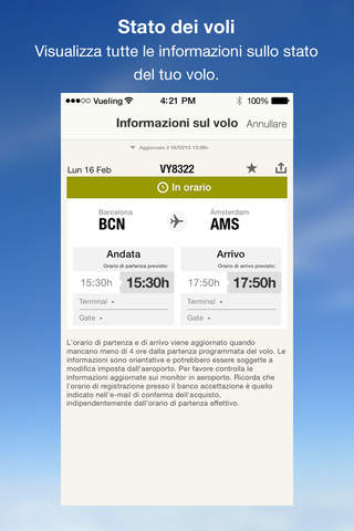 Vueling Airlines-Cheap Flights screenshot 4