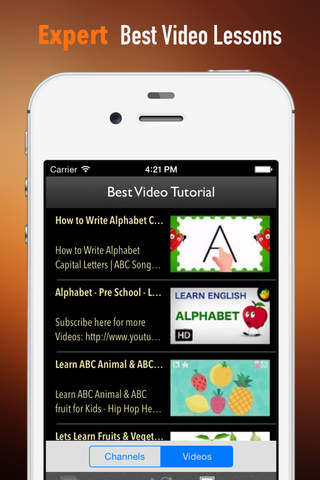 Child Fruit Alphabet:Tips and Tutorial screenshot 3