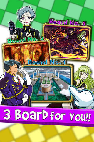 Checkers Board Manga & Anime Free - “ Code Geass Game with Friends Edition ” screenshot 2