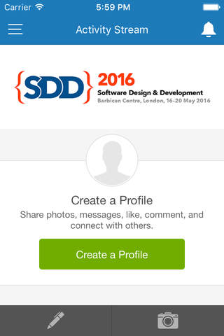 SDD Conference 2016 screenshot 2