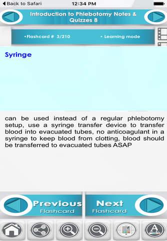 Introduction to Phlebotomy 4600 Flashcards screenshot 3