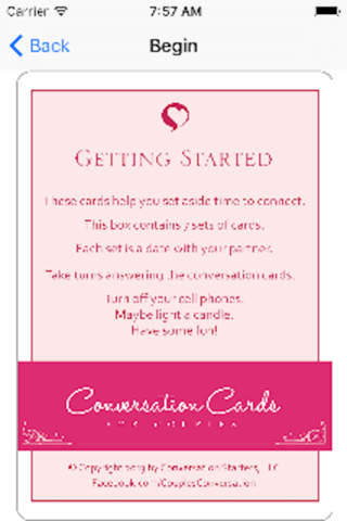 Conversation cards for couples screenshot 4
