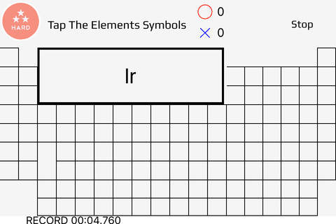 Tap The Elements Symbols ! - Let playing memorize . Element symbol !! screenshot 4