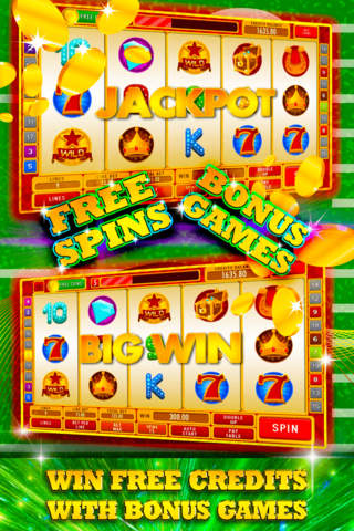 American Slot Machine: Better chances to win millions if you are a rugby enthusiast screenshot 2
